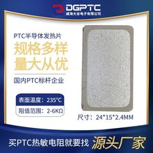 PTC加热器专用发热元件 PTC加热片 半导体热敏电阻发热片支持定制