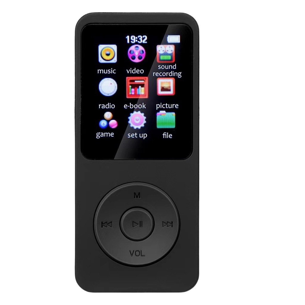 (Modelo privado) Reproductor de música portátil MP3 al por mayor del fabricante, Bluetooth, FM, altavoz externo, MP4, libro electrónico, música sin pérdidas