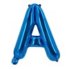 Blue children's decorations, balloon, new collection, 16inch, English letters, Birthday gift, wholesale