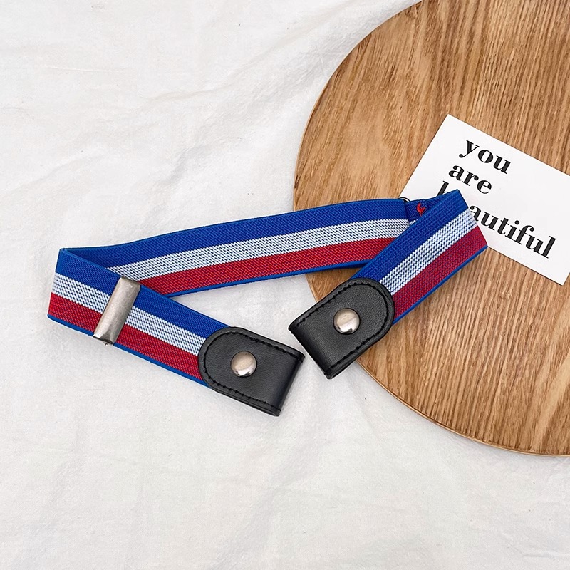 Pantalones cintura tamaño ajuste hebilla cintura apretado artefacto perezoso elástico entrenamiento militar cinturón Mujer Denim cintura cinturón de apriete