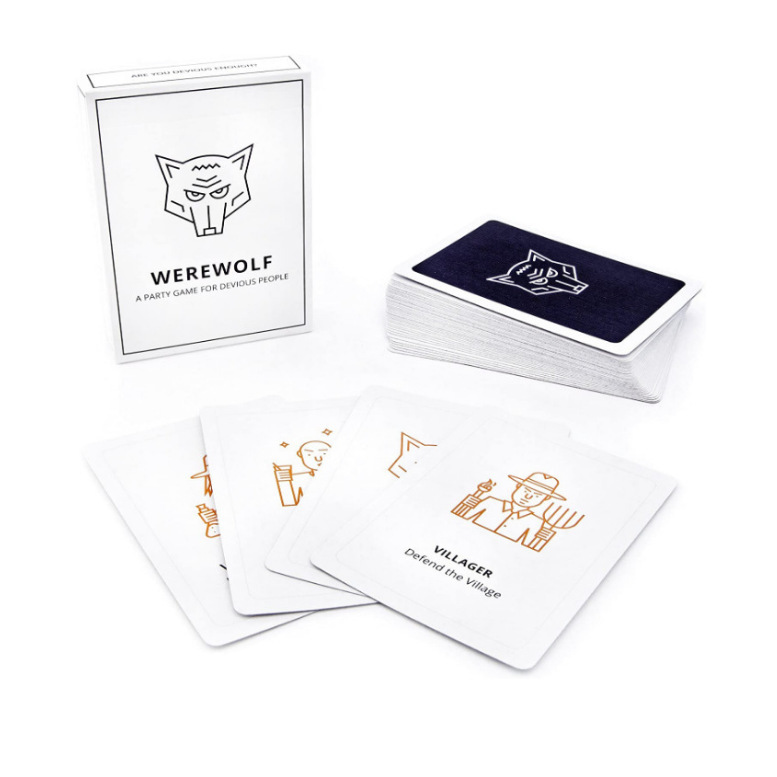 thumbnail image 5 of Tarjeta de juego completa en inglés One Night Wolf, tarjeta de fiesta de hombre lobo definitiva de una noche, 5 of 5