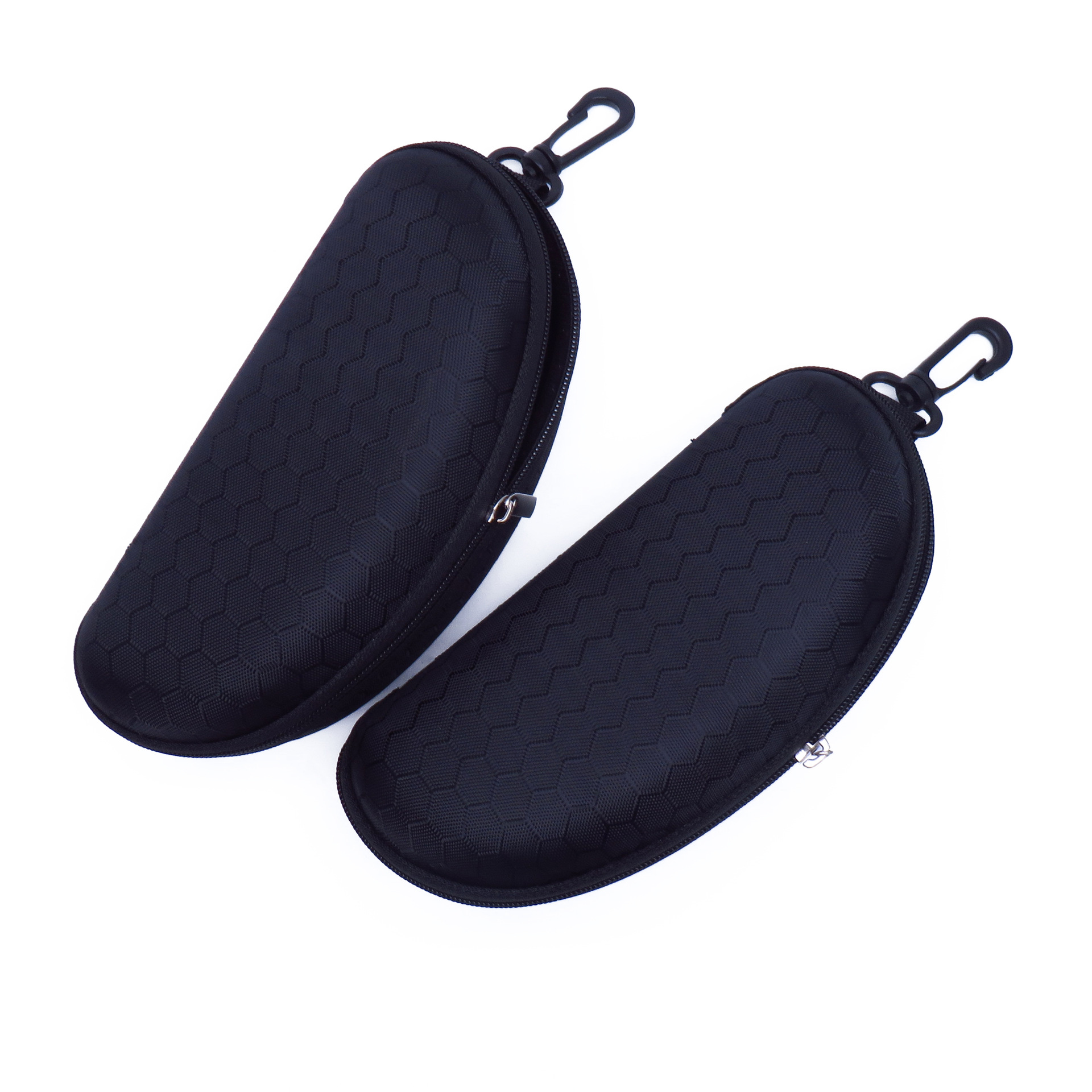 Estuche para gafas de sol deportivas, venta al por mayor, estuche para espejo de almacenamiento con cremallera, estuche para gafas de sol antipresión de tela EVA Oxford, estuche para ciclismo