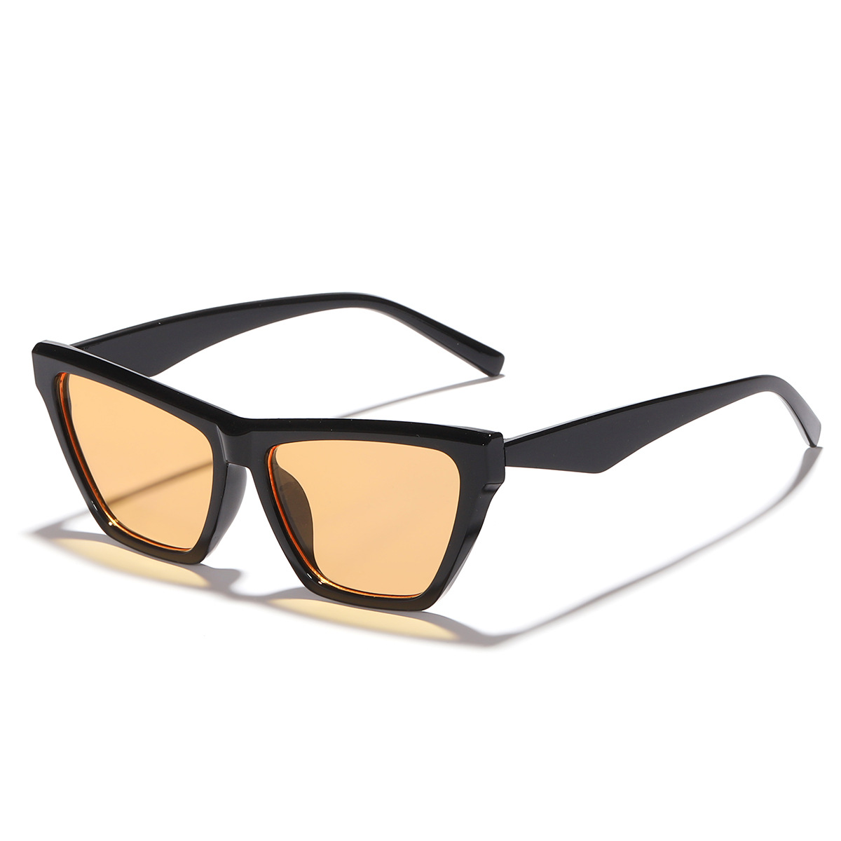 2023 nuevas gafas de sol de las mujeres de moda personalidad europea y americana estilo ins CAT EYE gafas de sol marco grande cara grande gafas de sol adelgazantes