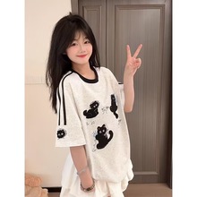 实价毛巾秀原版做工短袖t恤女2025时尚新款洋气显瘦百搭ins潮流