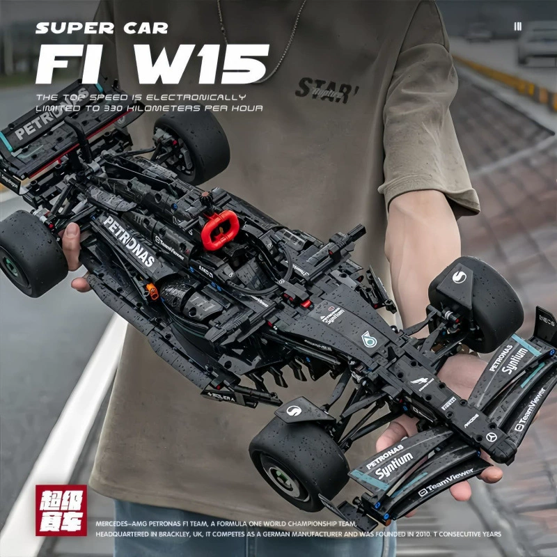 Конструктор Lego Mercedes Benz, гоночный автомобиль, механический конструктор, масштаб 1:8