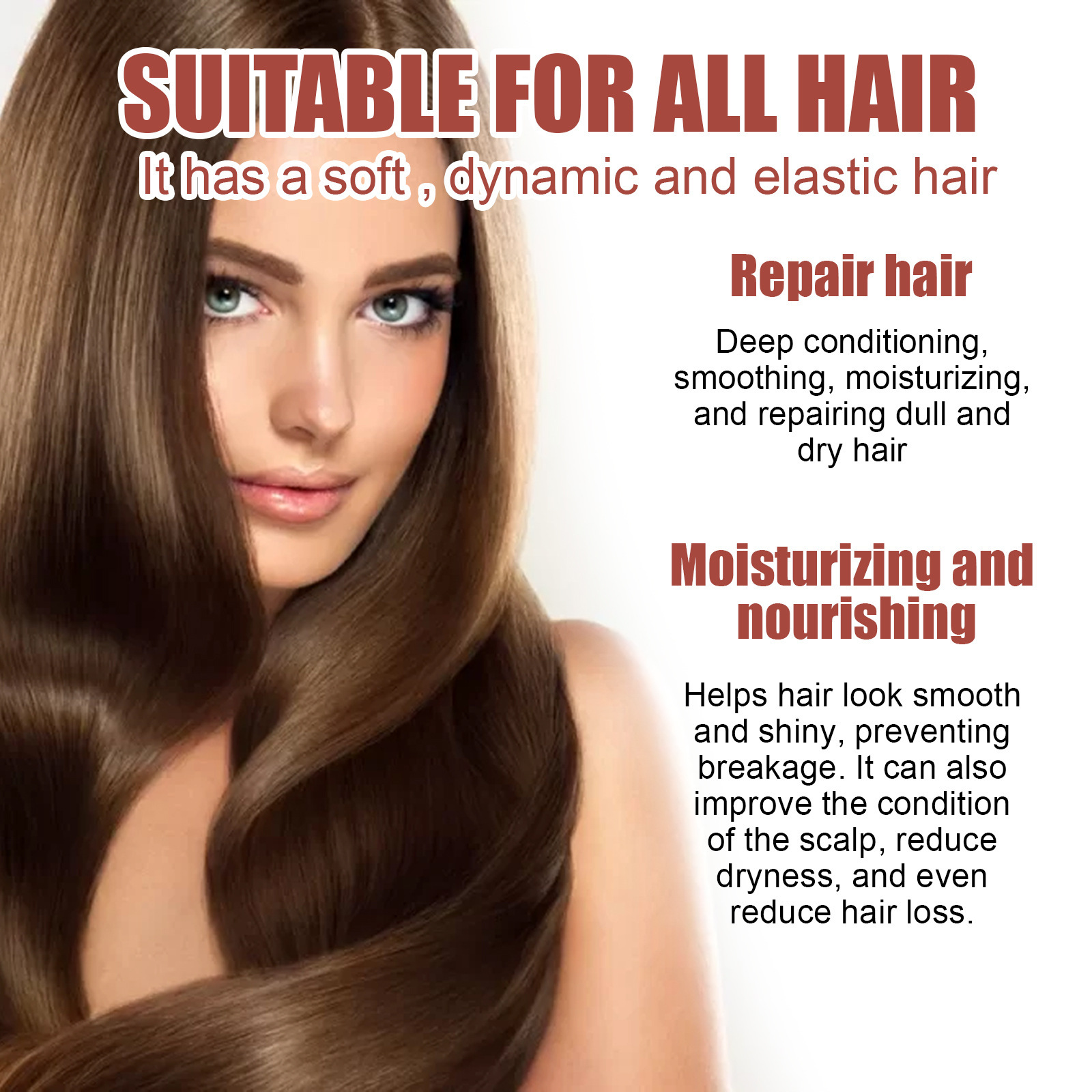 Denso e spesso Jaysuing Repair Tail Dry Fury Olio essenziale per capelli morbido e idratante_voghion.com