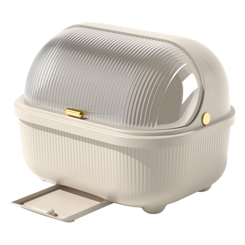 Estante de tazón de drenaje de cocina tazón extra grande a prueba de polvo y palillos caja de almacenamiento de plástico hogar tazón montado en el piso y estante de drenaje de plato