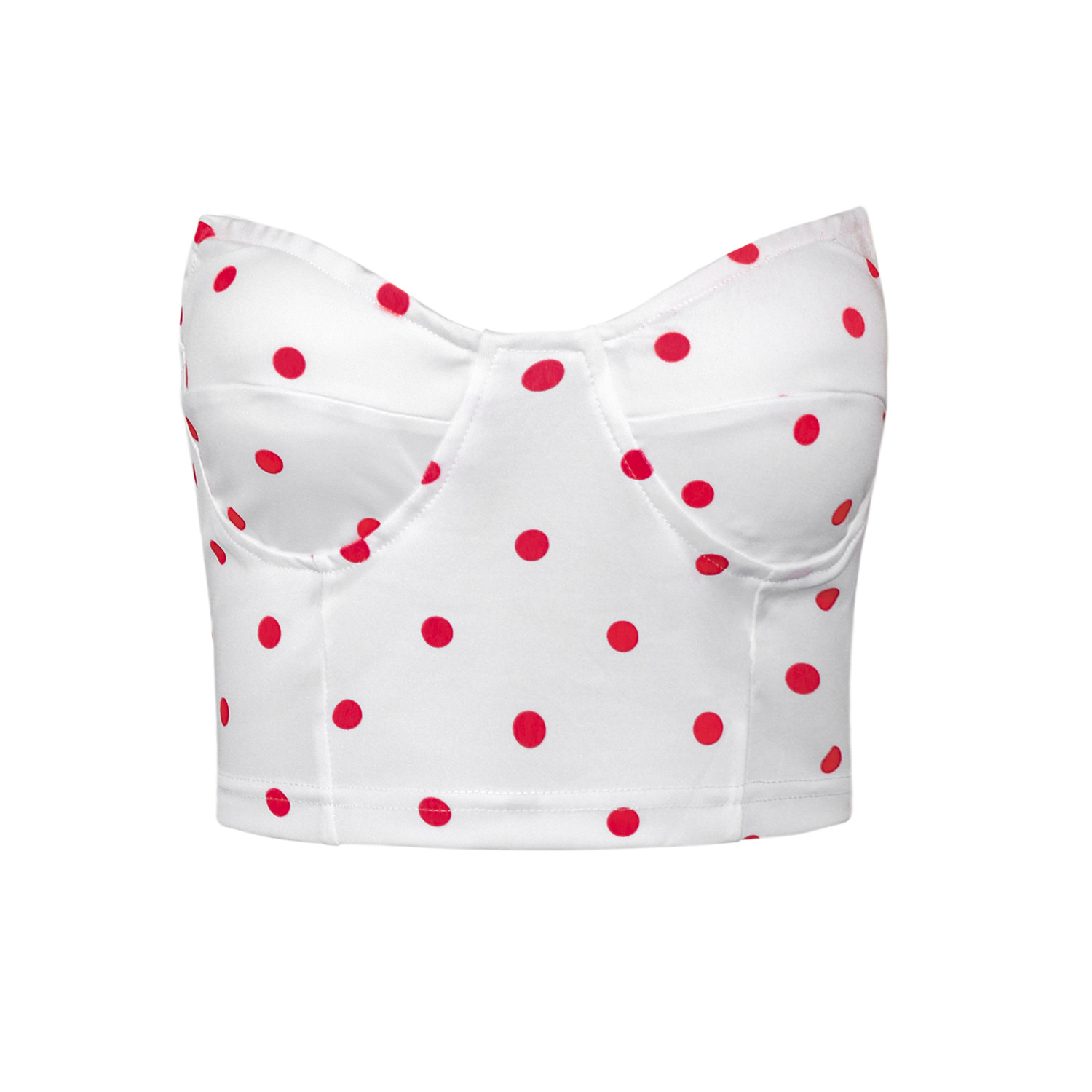 ZJ04-2 большой красный горошек