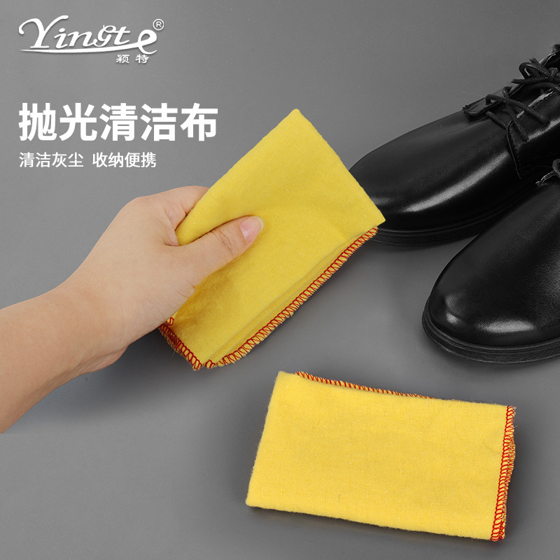 Factory Direct Sales Polishing Cloth, Care Cloth, Double-Sided Household Cleaning Cloth, Shoe Polishing Cloth, Fine Velvet Surface Does Not Damage the Leather Surface Factory Direct Sales Polishing Cloth, Care Cloth, Double-Sided Household Cleaning Cloth, Shoe Polishing Cloth, Fine Velvet Surface Does Not Damage the Leather Surface