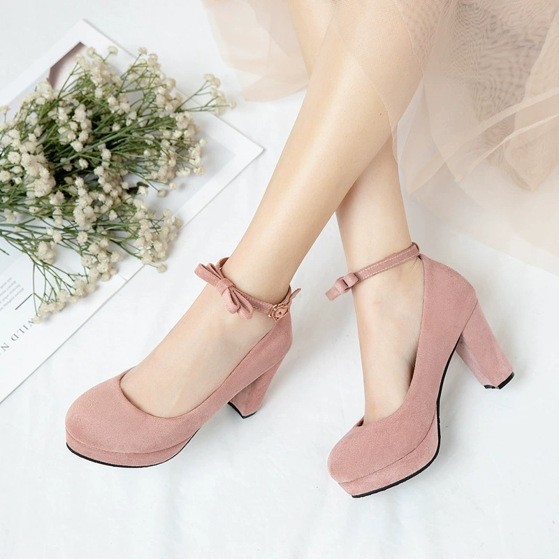 Милая девушка оригинальная обувь lolita большой размер обувь Lolita обувь принцесса высокие каблуки женщины не устали ноги милые розовые туфли