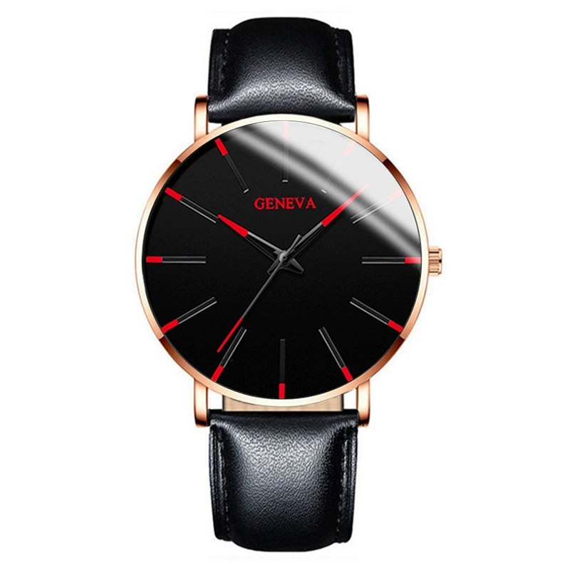 Men's Swiss‑Style Watch, Quartz Movement, 42 mm Dial, Metal Bracelet (230 mm)