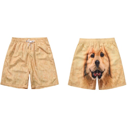 Dog shorts, couple's wear, golden shorts, husky shorts, summer croissants, sports pants, weird big pants