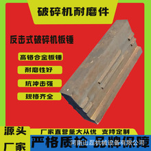 破碎机配件高锰钢筛板耐磨锤头高铬合金板锤干熄焦衬板合金衬板