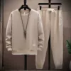 Apricot long-sleeve, sleeves, set