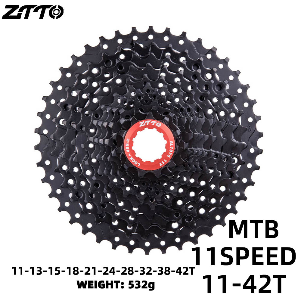 Volante de bicicleta de montaña ZTTO 8910 11 12 velocidades 36 40 42 46 50 52T engranaje de cambio de tarjeta