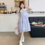 气质娃娃领女童夏季公主裙