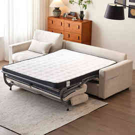 高端沙发床可折叠两用多功能小户型双人翻转自带床垫客厅沙发床