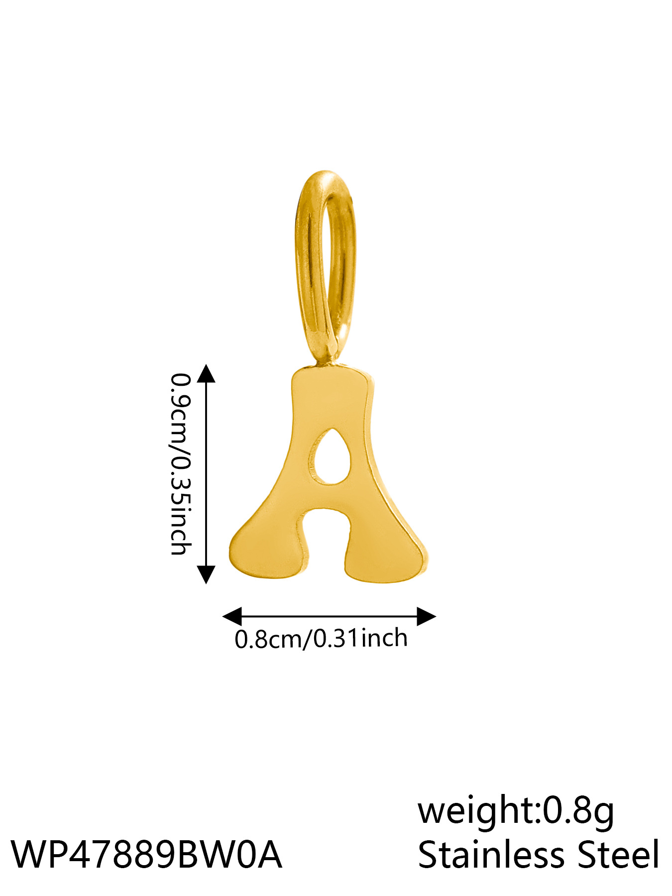 2g Weight Pendant Jewelry Making Type DIY Jewelry Accessories, Necklace Classification 1 Piece Quantity 304 Stainless Steel Material Solid Color Pattern Plating Design Simple Style, Classic Style Style 1 Piece 304 Stainless Steel Solid Color Pendant DIY Jewelry Accessories Necklace 20
