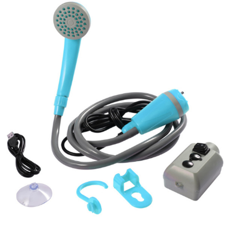 New cross-border wireless charging shower, portable car shower, electric shower, outdoor car washing gadget, home use