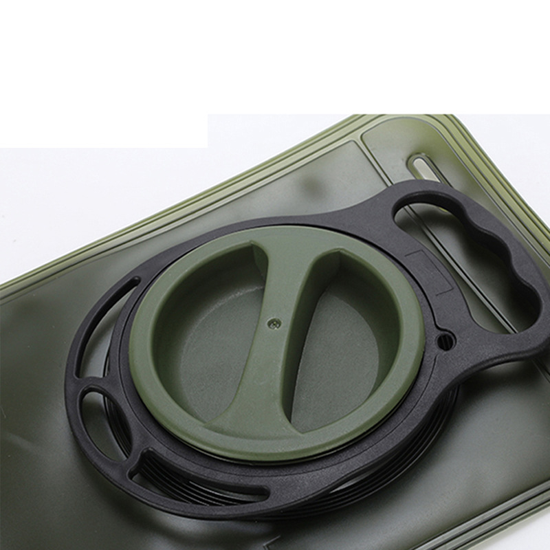 Bolsa portátil para almacenamiento de agua para senderismo y montañismo al aire libre con forro interior, bolsa de agua EVA de 3L de calidad alimentaria para camping, ciclismo deportivo, plegable.