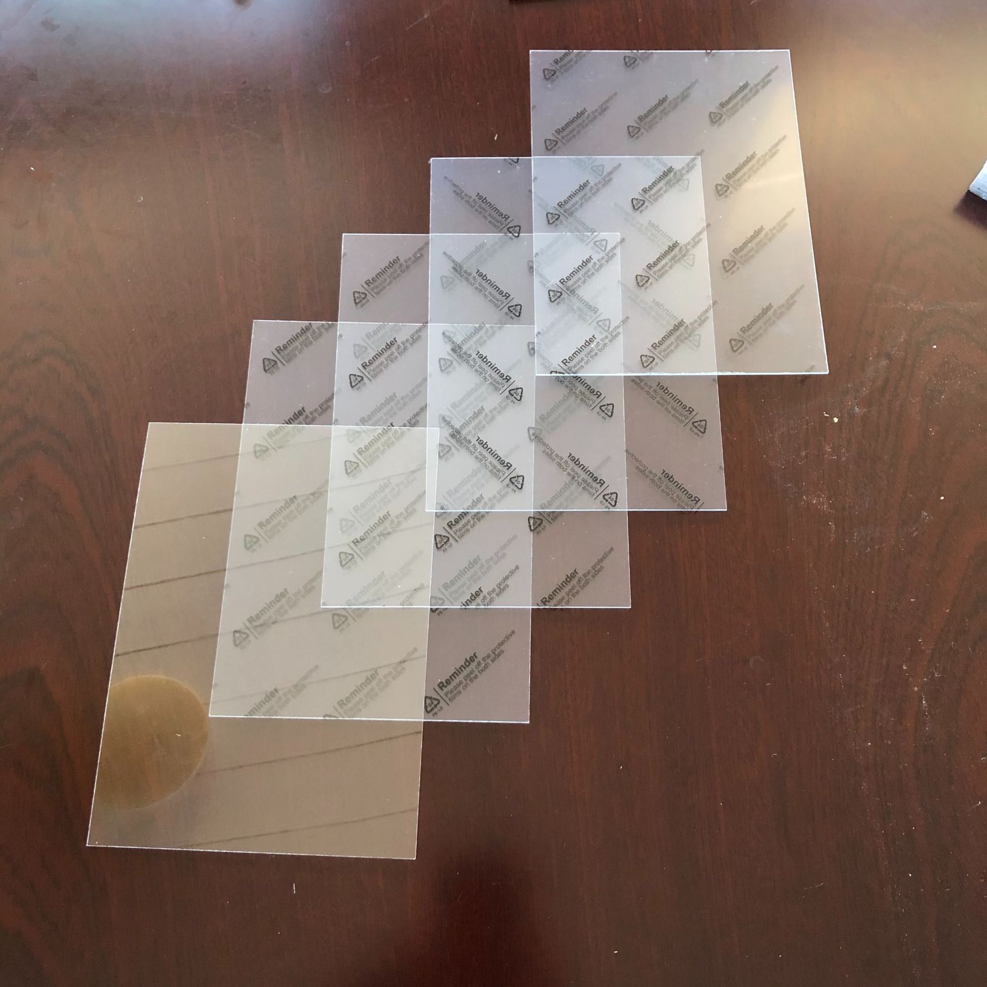 乳白色透明亚克力板 ps高透明有机玻璃透光板 多尺寸厚度亚克力板