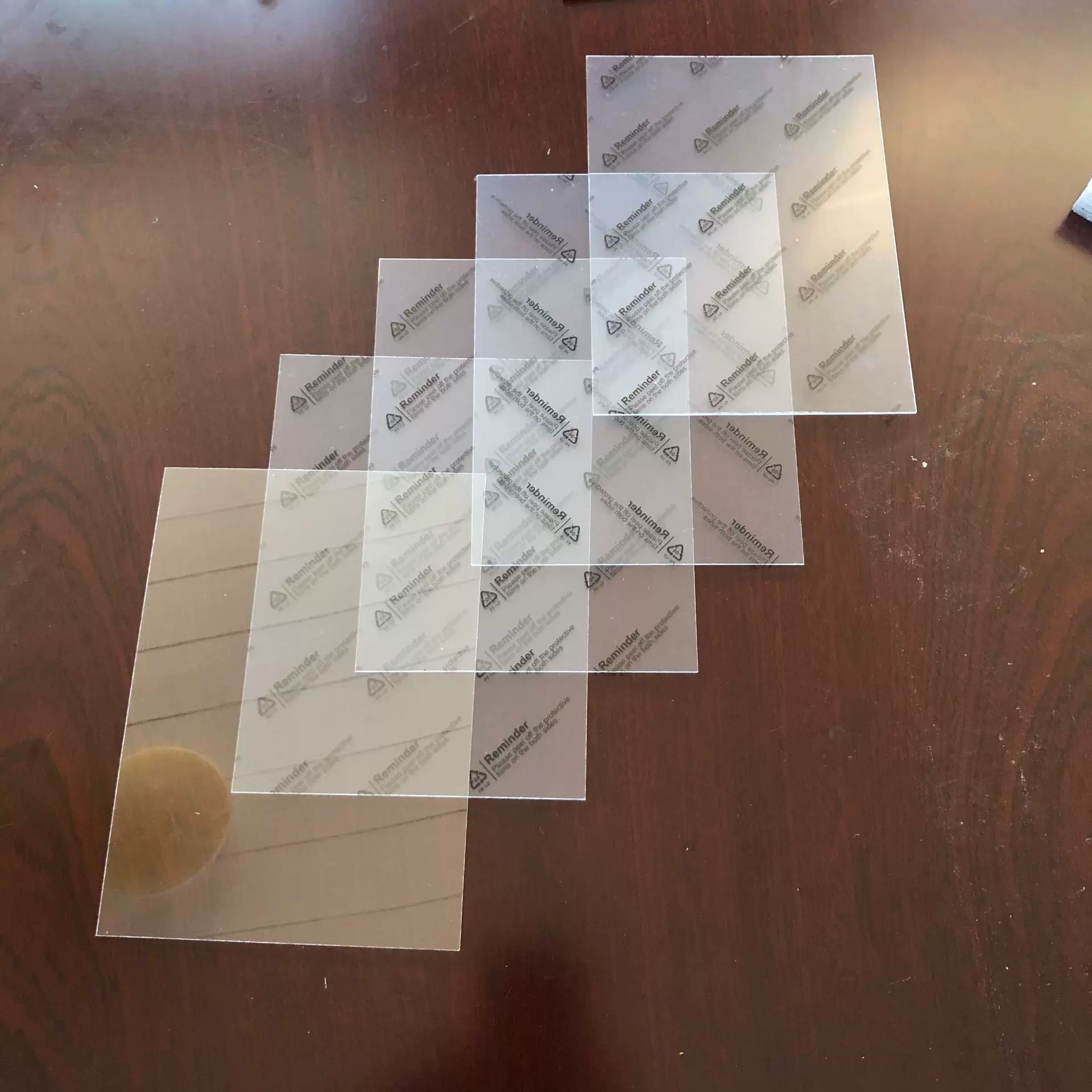 乳白色透明亚克力板 ps高透明有机玻璃透光板 多尺寸厚度亚克力板