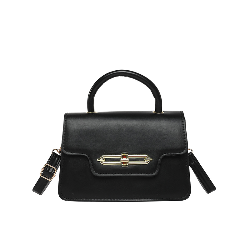 Bolso de hombro de gran capacidad retro 2025 primavera nuevo bloqueo de moda color caramelo empalme bolso de moda damas