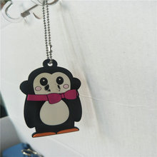 2024企鹅钥匙挂件 各类异形颜色可做单，双面3D玩具