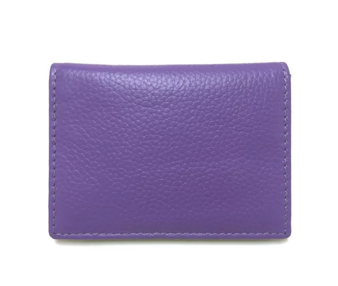 Lychee patrón primera capa de piel de vaca tarjeta de visita libro de almacenamiento titular de la tarjeta de cuero suave titular de la tarjeta de cambio de cuero genuino entrega de una pieza