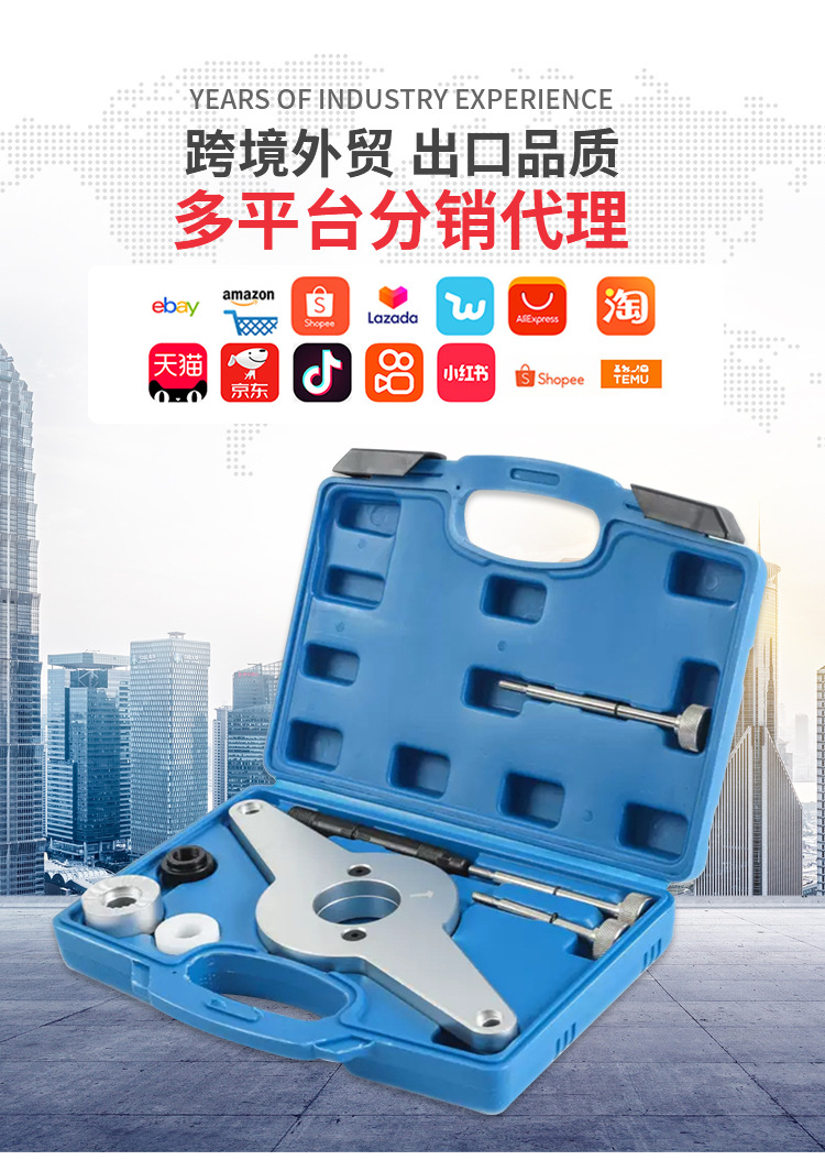E888 Volkswagen Audi Engine Timing Special Tool T10531 Crankshaft Pulley Retainer Removal Tool