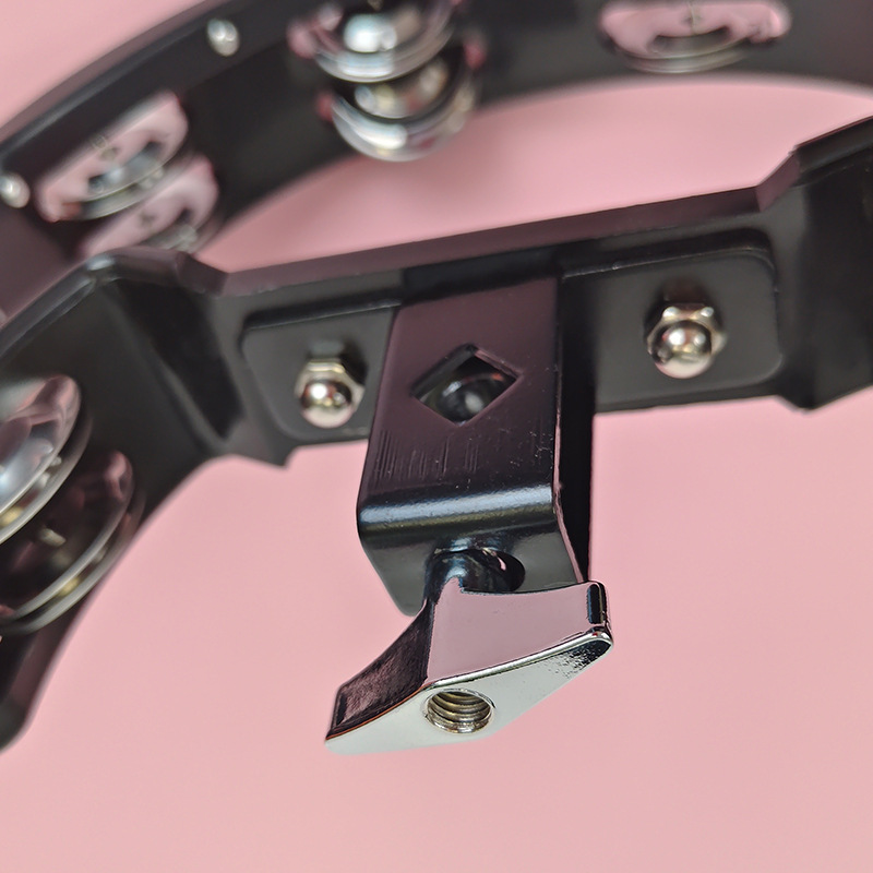 Fábrica al por mayor fila doble fila mano sonajero Orff instrumento musical KTV ambiente conjunto con tambor de mano profesional sonajero