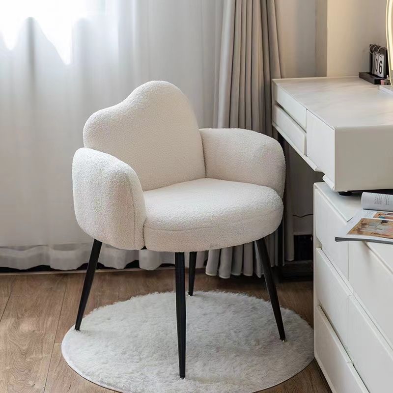 silla de maquillaje simple silla de vestuario doméstica confortable silla de alta calidad silla de niña silla de tocador de varios colores