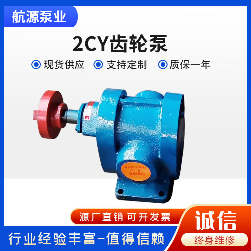 2cy齿轮油泵厂家 现货批发 高扬程泵 增压燃油泵 防爆齿轮泵