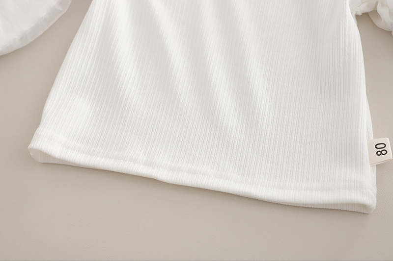 Set di tre pezzi con gilet e maglione per bambine 2025, nuovo abbigliamento per bambini alla moda per la primavera e l'autunno._voghion.com