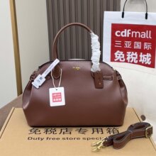 2025蔻家新款EMPIRE CARRYALL手提保龄球包复古通勤单肩斜挎包女