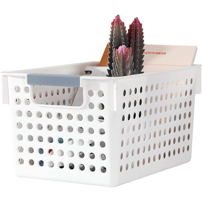 [Nuevo] caja de almacenamiento de artículos domésticos de plástico de escritorio de cocina multifuncional de verduras y frutas cesta de almacenamiento