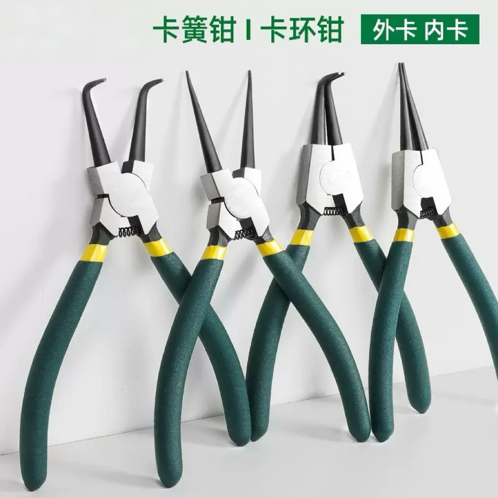 厂家现货工业级卡簧钳内外两用卡簧钳多种规格卡簧钳扩张钳挡圈钳