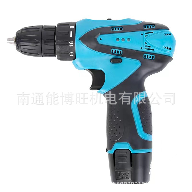 Directo de fábrica 12V taladro eléctrico de carga taladro eléctrico taladro de litio 21V taladro eléctrico comercio exterior para taladro de mano transfronterizo