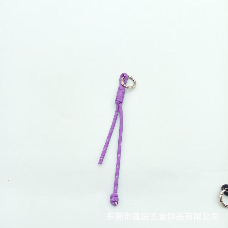 双色编织打结手机挂绳手工配件钥匙扣材料挂件玩具包包小挂饰吊绳|undefined