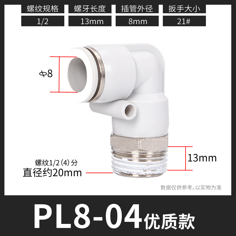 PLͨٽͷ90LֱǽͷPL8-02 4-M5 12-04