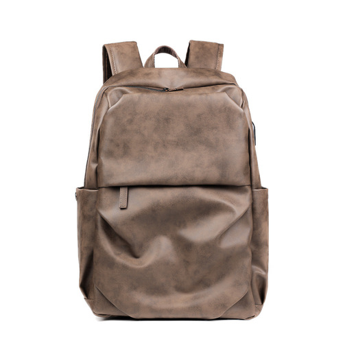  New Casual Versatile Backpack Men's Waterproof Large Capacity Fashion Travel Backpack Student Computer School Bag