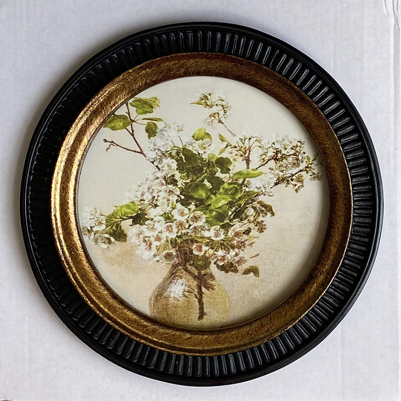 American Wall Hanging Ornaments Living Room Sofa Bedroom Decoration Simple Bedside Picture Frame Resin Photo Frame