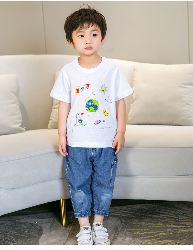 T-shirt enfant en coton - Ref 3440673 Image 48