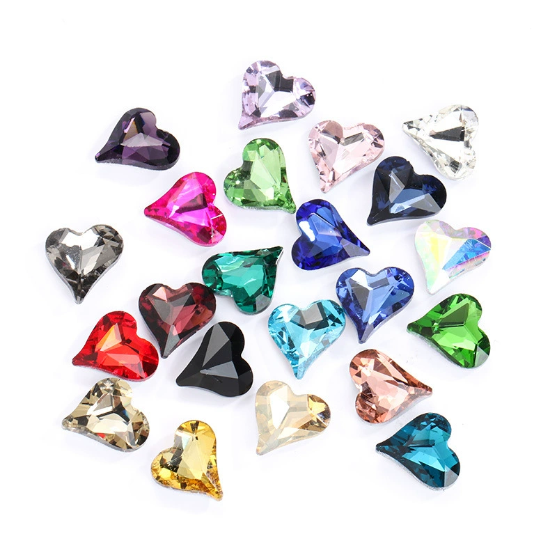 Nail stickers heart-shaped, bag, decorations, accessory, accessories