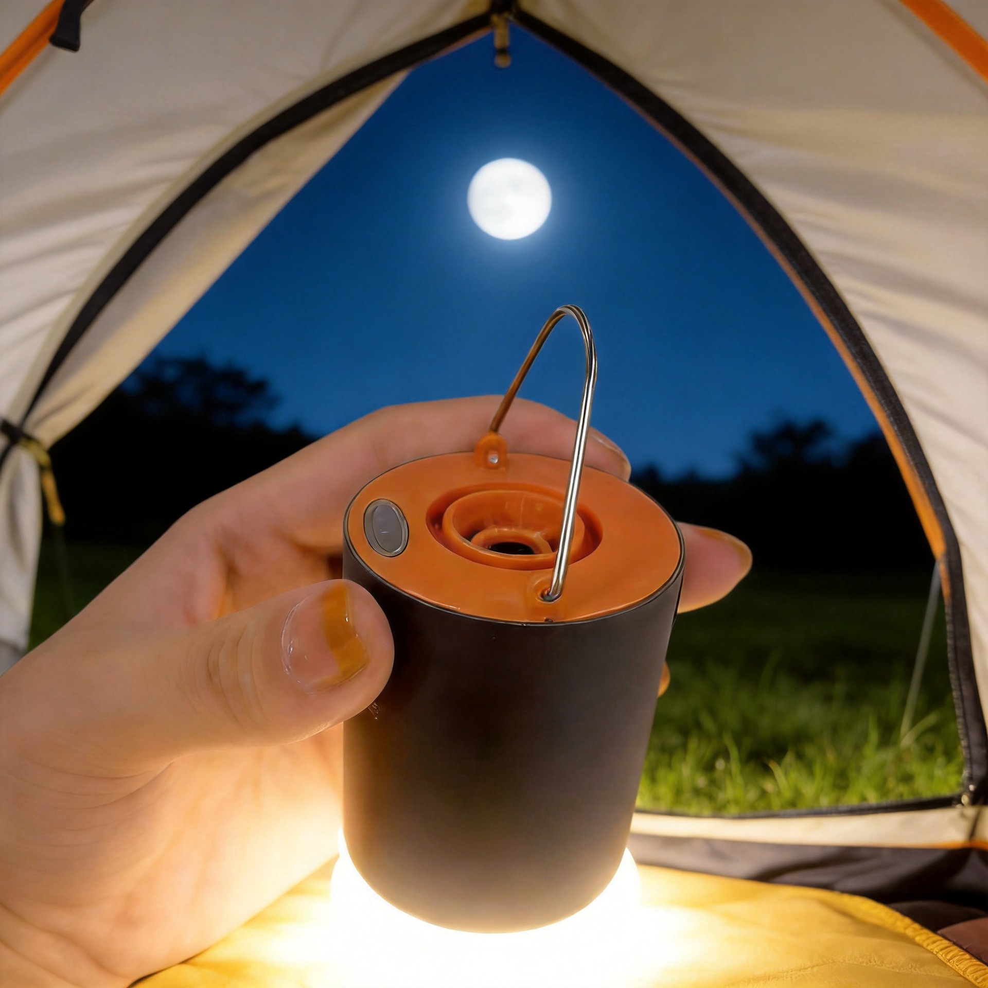 Portable Mini Air Pump for Swimming Rings, Air Mattresses, Automatic Rechargeable Electric Pump for Home Use