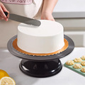 铝合金圆形蛋糕裱花台 蛋糕转盘27.5cm直径大烘焙转台 烘焙用品