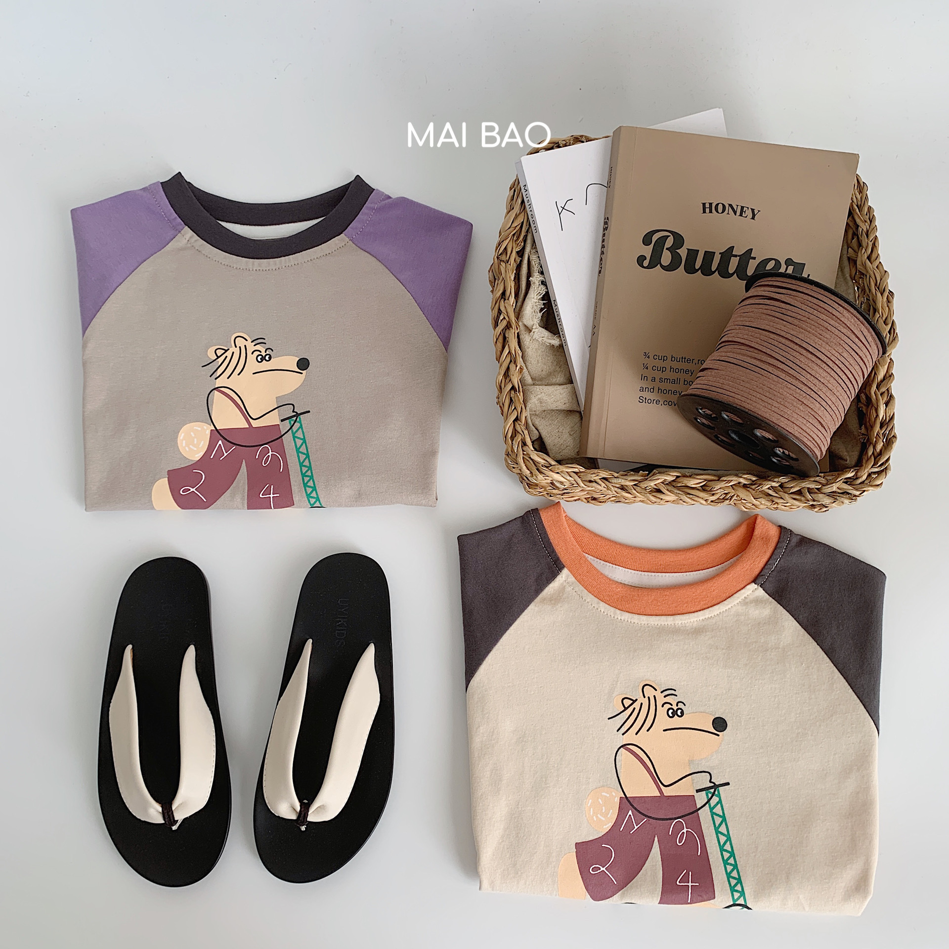 Camiseta de manga corta para niños Maibao verano 2025 nueva ropa para niños ropa de media manga para niños top verano delgado al por mayor