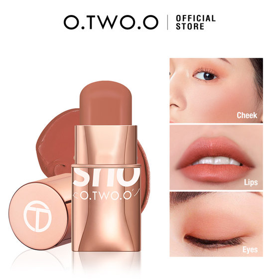 O.TW O.O Blush Cream Silk Soft Repair Enhance Color Natural Naked Makeup Blush Stick Makeup SC049