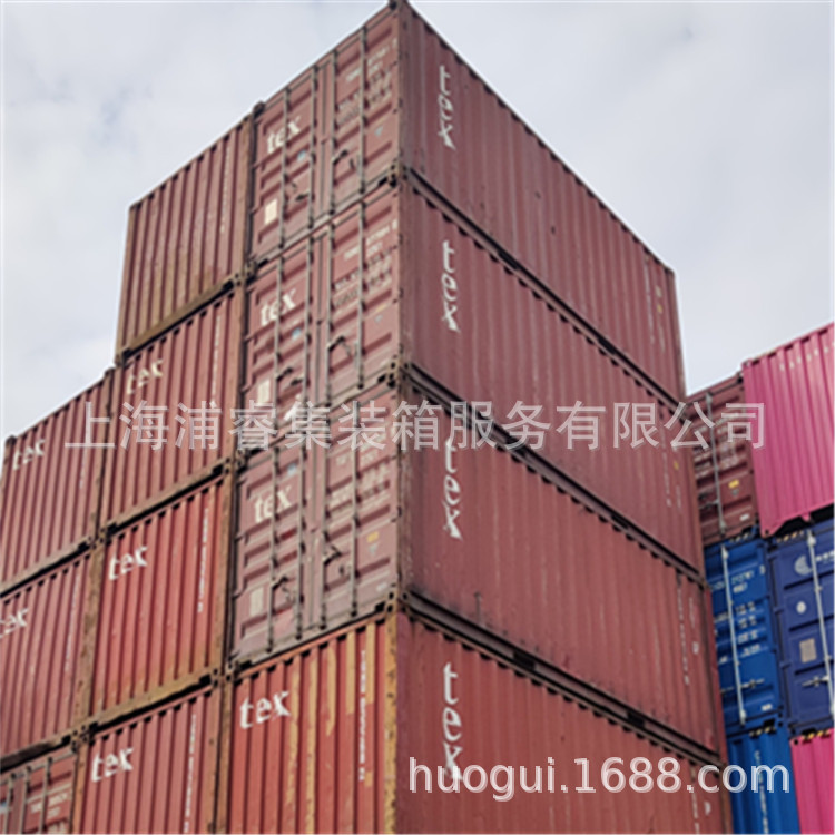 苏州20英尺开顶集装箱出售，6米12米二手集装箱价格，海运货柜租