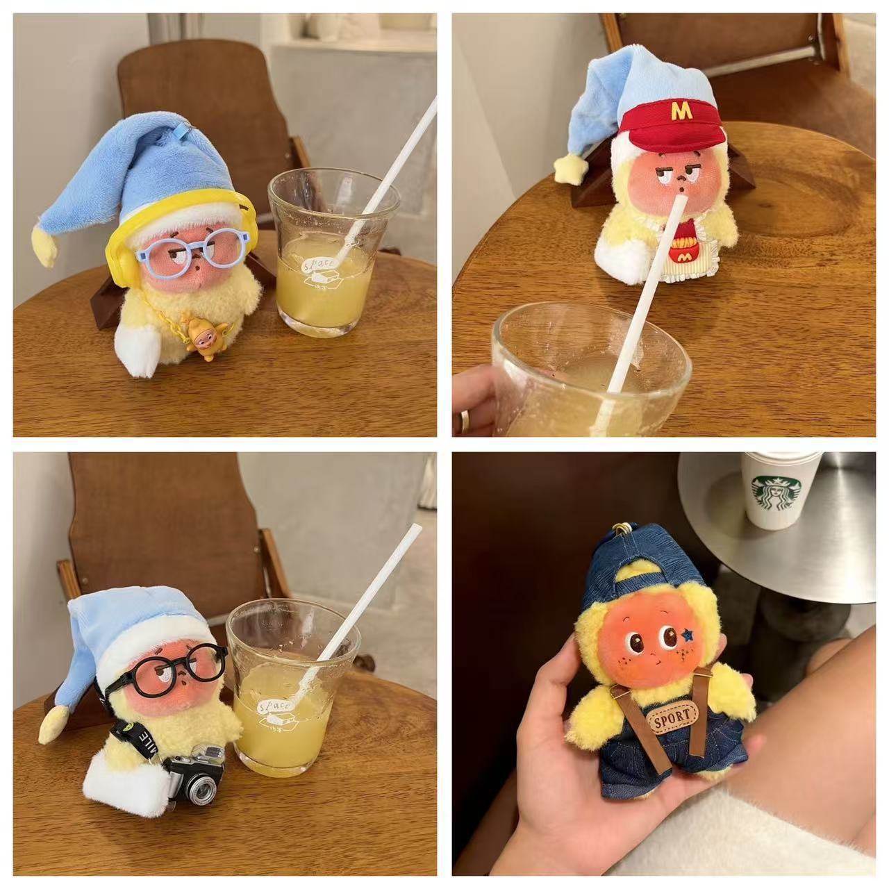 仅娃衣/123星星人系列毛绒挂件玩偶配饰娃衣眼镜相机配饰可爱萌布